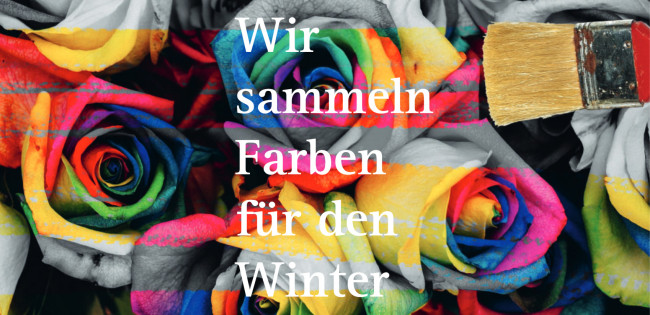 Wir sammeln Farben